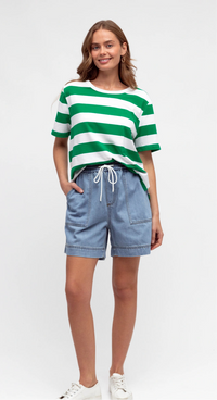 Label of Love URBAN DENIM SHORT Light Wash