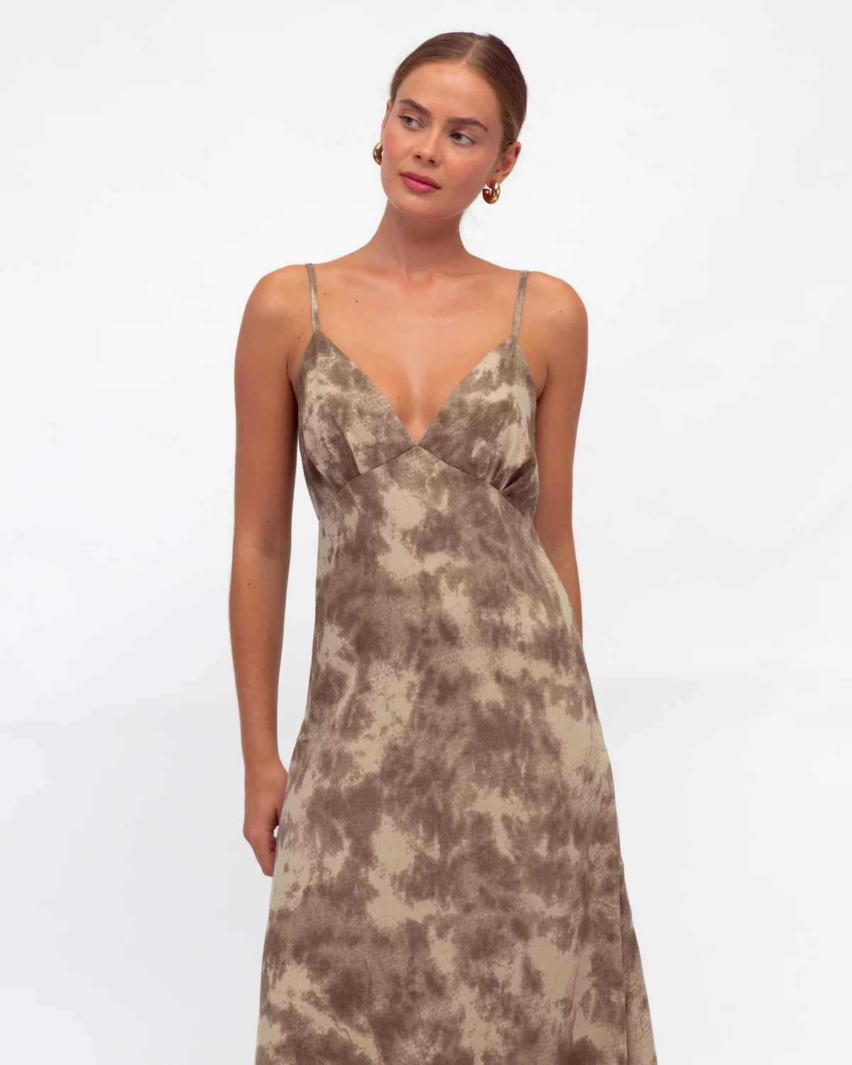 Paper Heart Walnut Dress