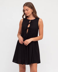 Paper Heart Tie Front Dress