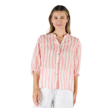 Worthier Pink Stripe Shirt