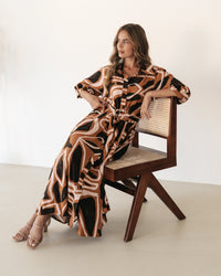 Label of Love CALYPSO SHIRT MAXI DRESS