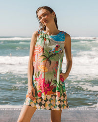 Paper Heart Poolside Mini Dress