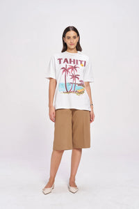 Maku Tahiti Tee White