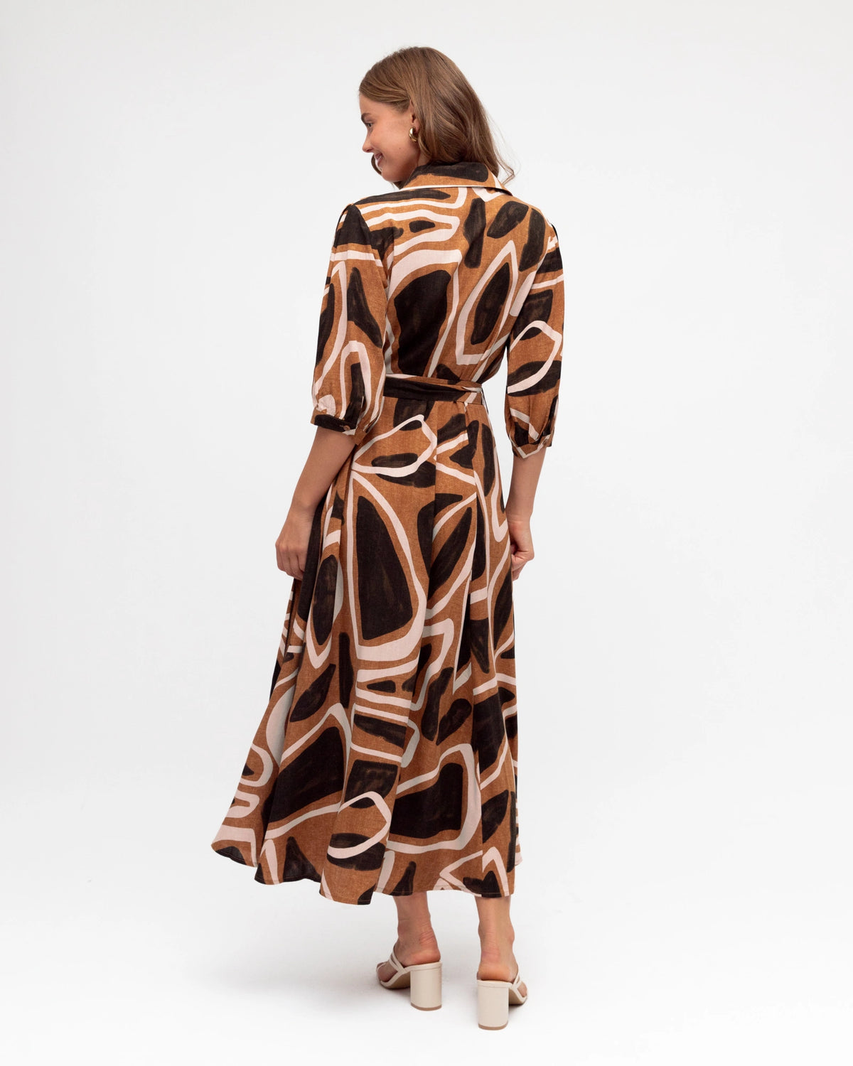 Label of Love CALYPSO SHIRT MAXI DRESS