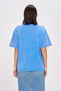 MAKU Le Fleur Tropical Oversize T-Shirt Blue