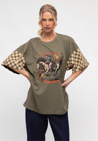 Paper Heart Cow Girl Tee