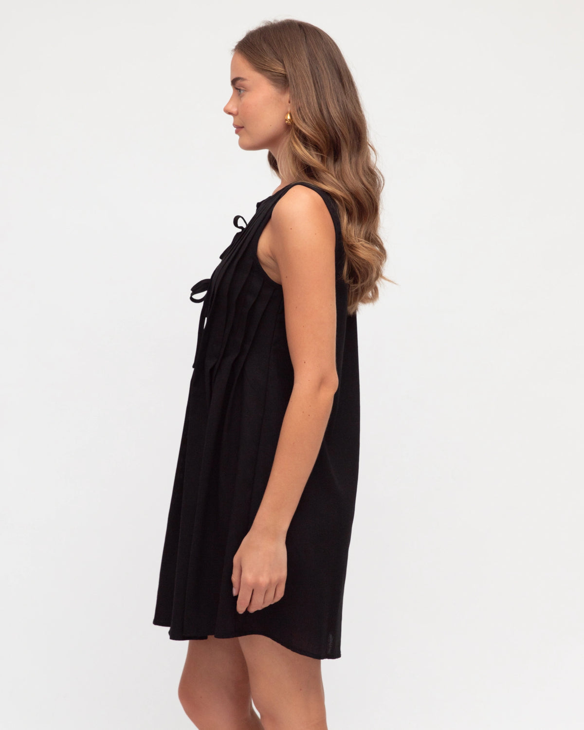 Paper Heart Tie Front Dress