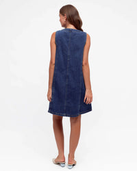 Paper Heart Denim Mini Dress
