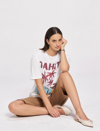 Maku Tahiti Tee White