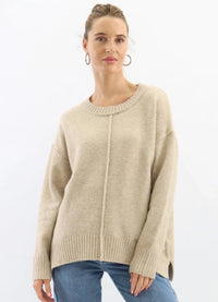 Worthier Ribbed Detail Knit