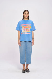 Caravan baddie Tee Blue