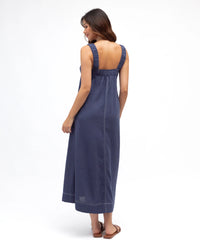 Label of Love Stitched Up Dress Washed Indigo