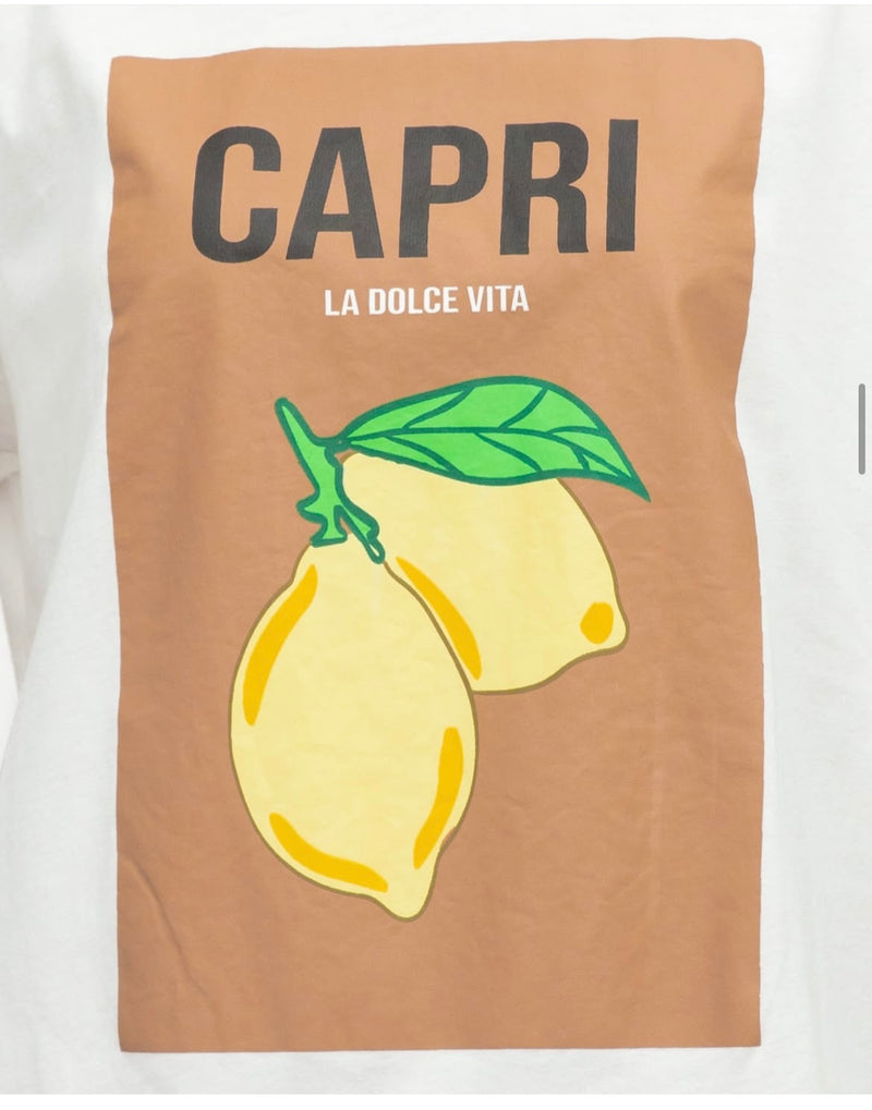 Paper Heart Capri Tee
