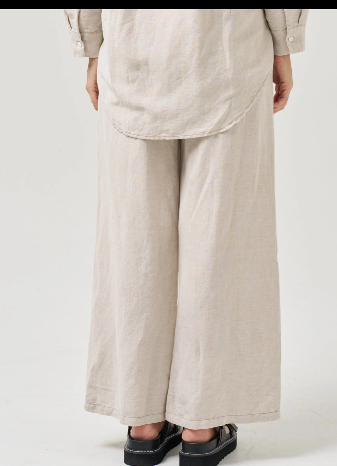 Worthier Linen Pants Beige