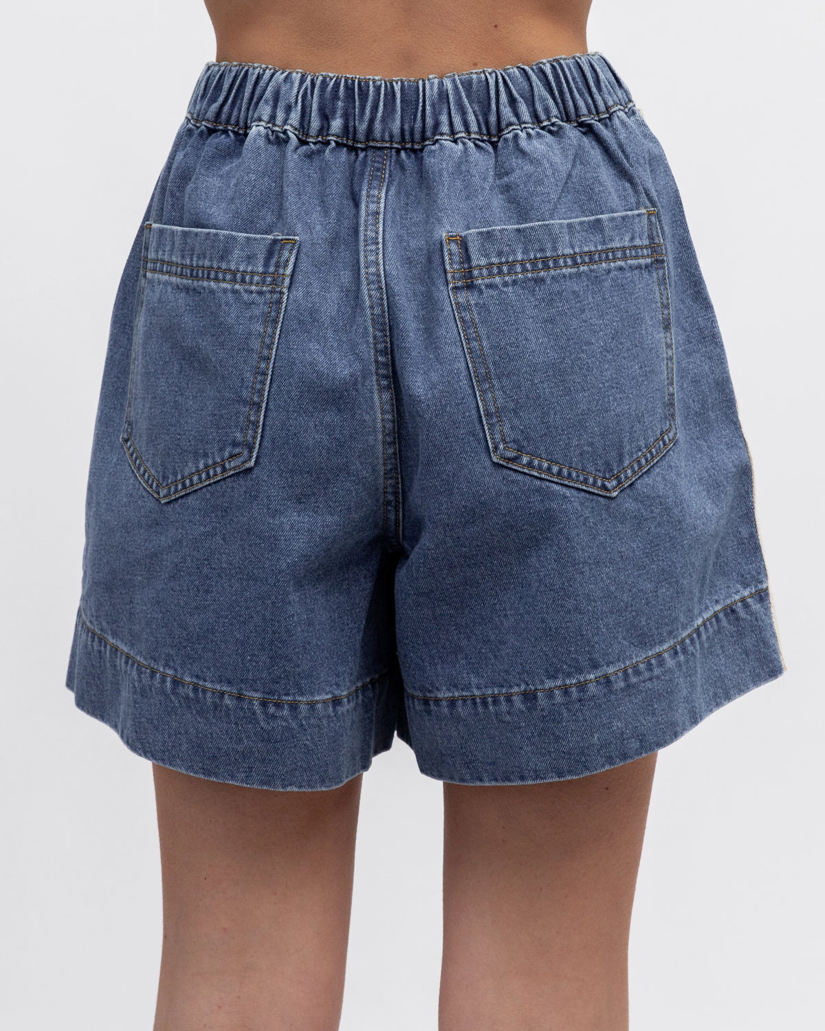 Label of Love Side Stripe Shorts