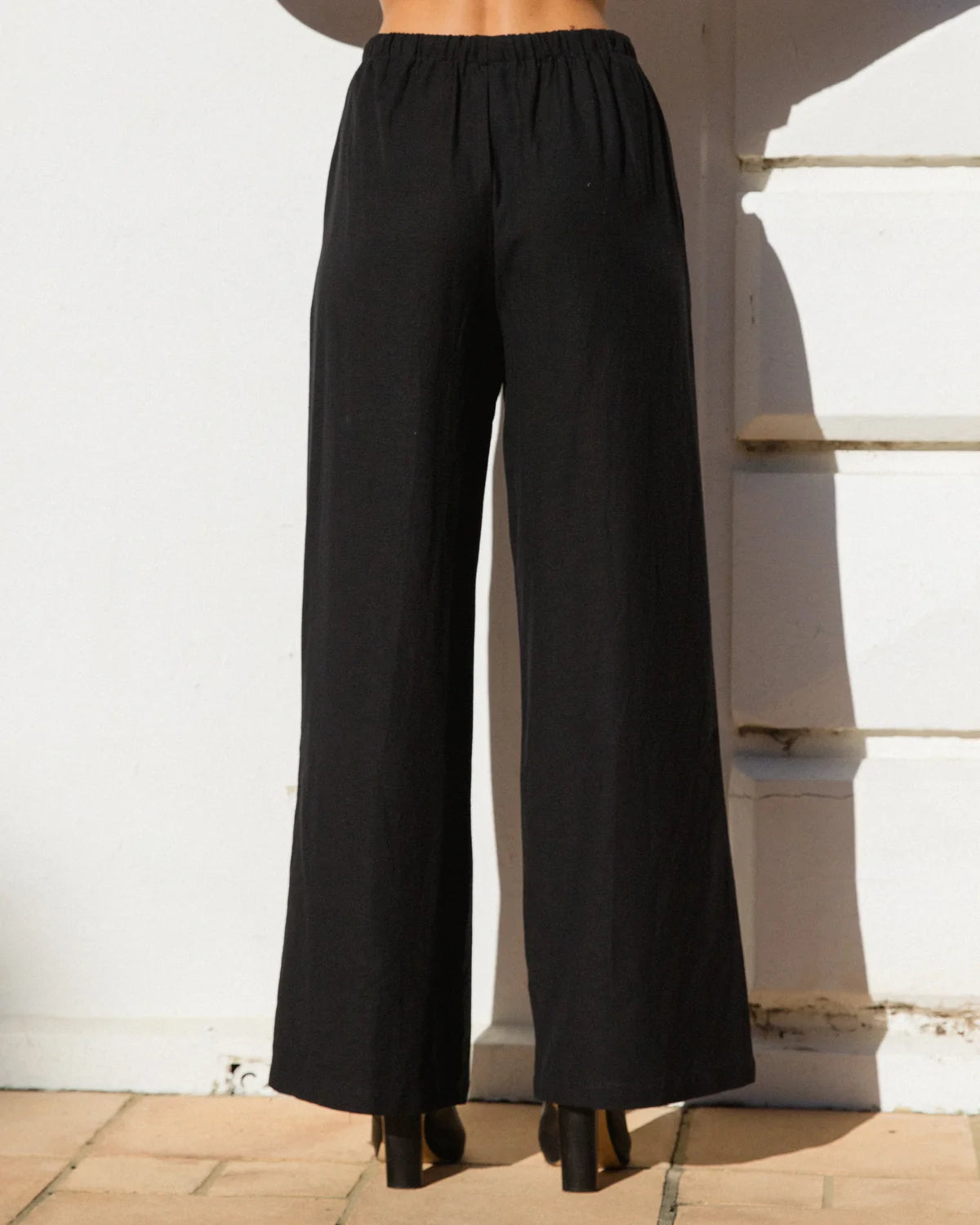 Black Drawstring Pants