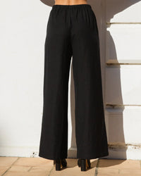 Black Drawstring Pants