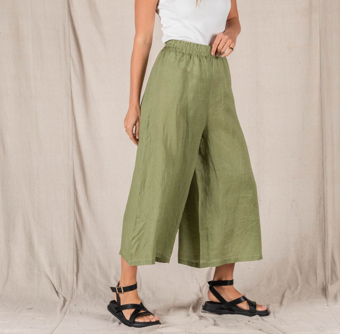 Valeria the Label Green Pants