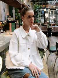 Worthier Waffle Jacket White