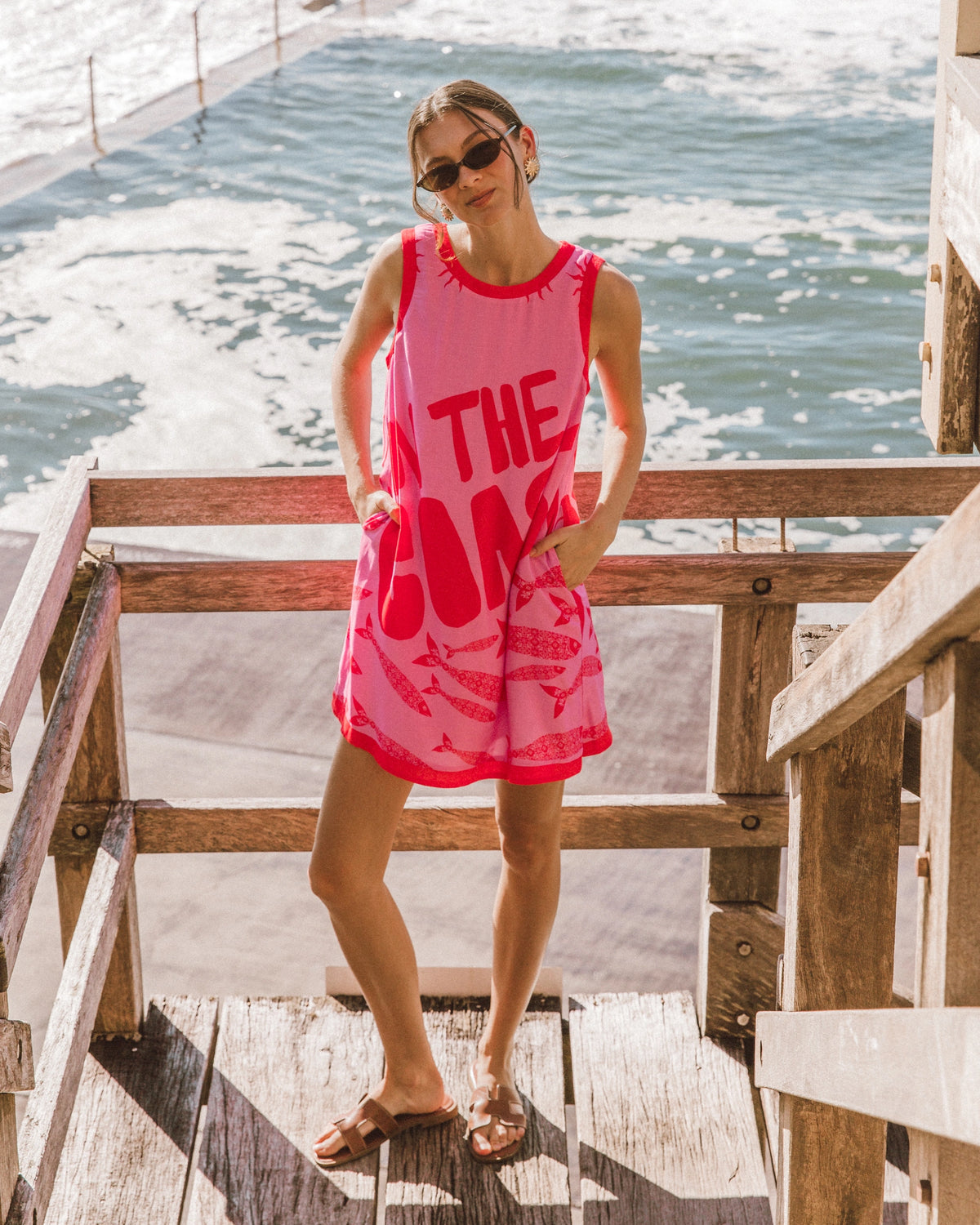 Paper Heart Coast Mini Dress