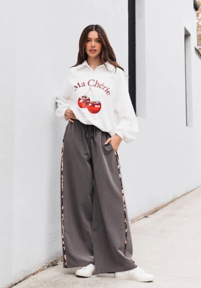 Label of Love Ma Cherry jumper