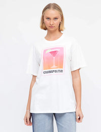 Paper Heart Cosmo Tee