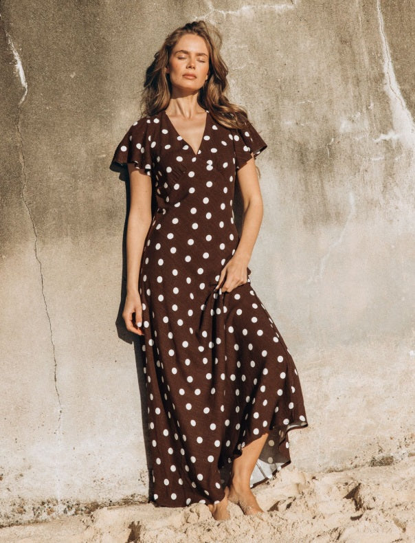 Ebby & I Polka Dot Dress