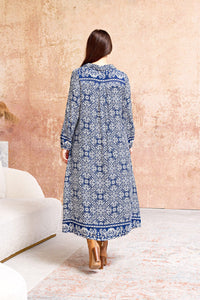 Boho Australia Navy Long Dress