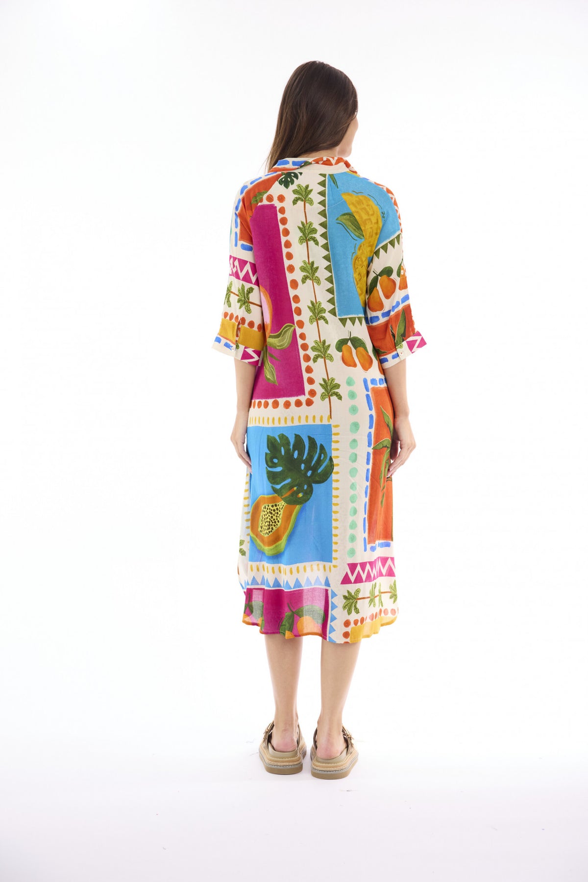 Isla Shirt Dress Escape by OQ