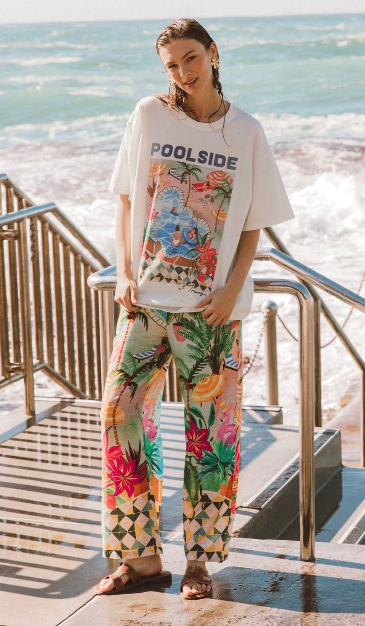 Paper Heart Poolside Tee