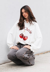 Label of Love Ma Cherry jumper