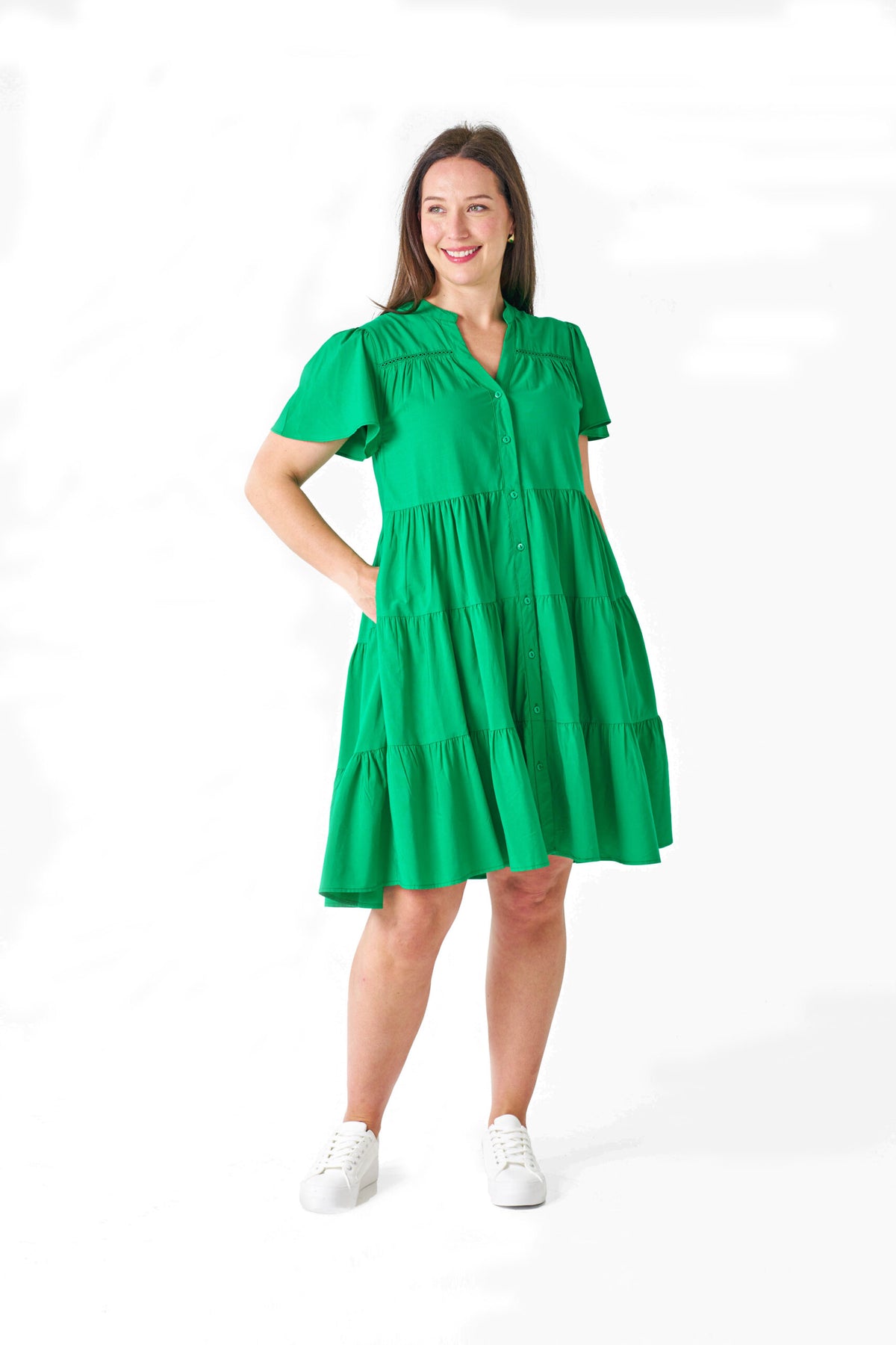 Boho Australia Green Dress