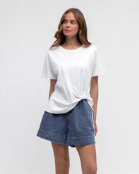 Label of Love Side Stripe Shorts