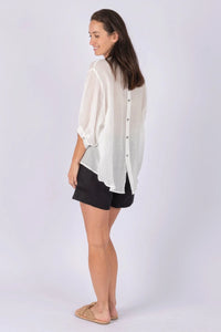 Worthier Sheer Top White