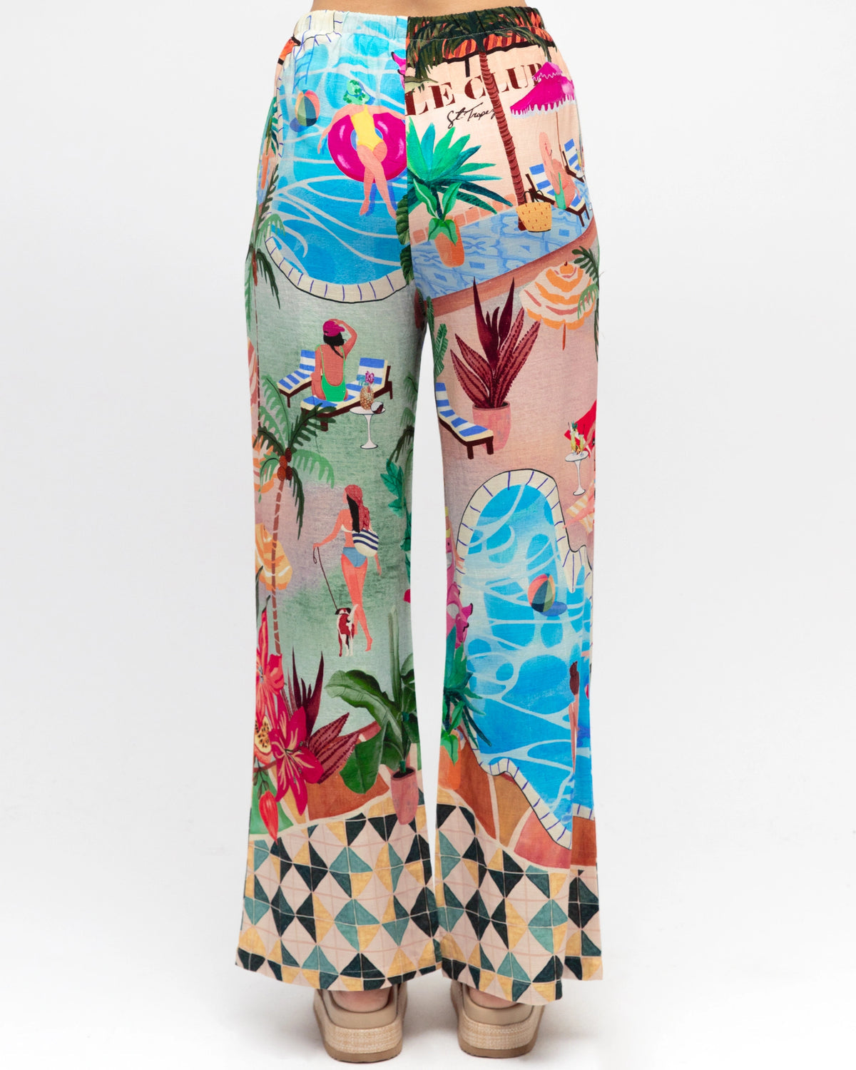 Paper Heart Poolside Pants