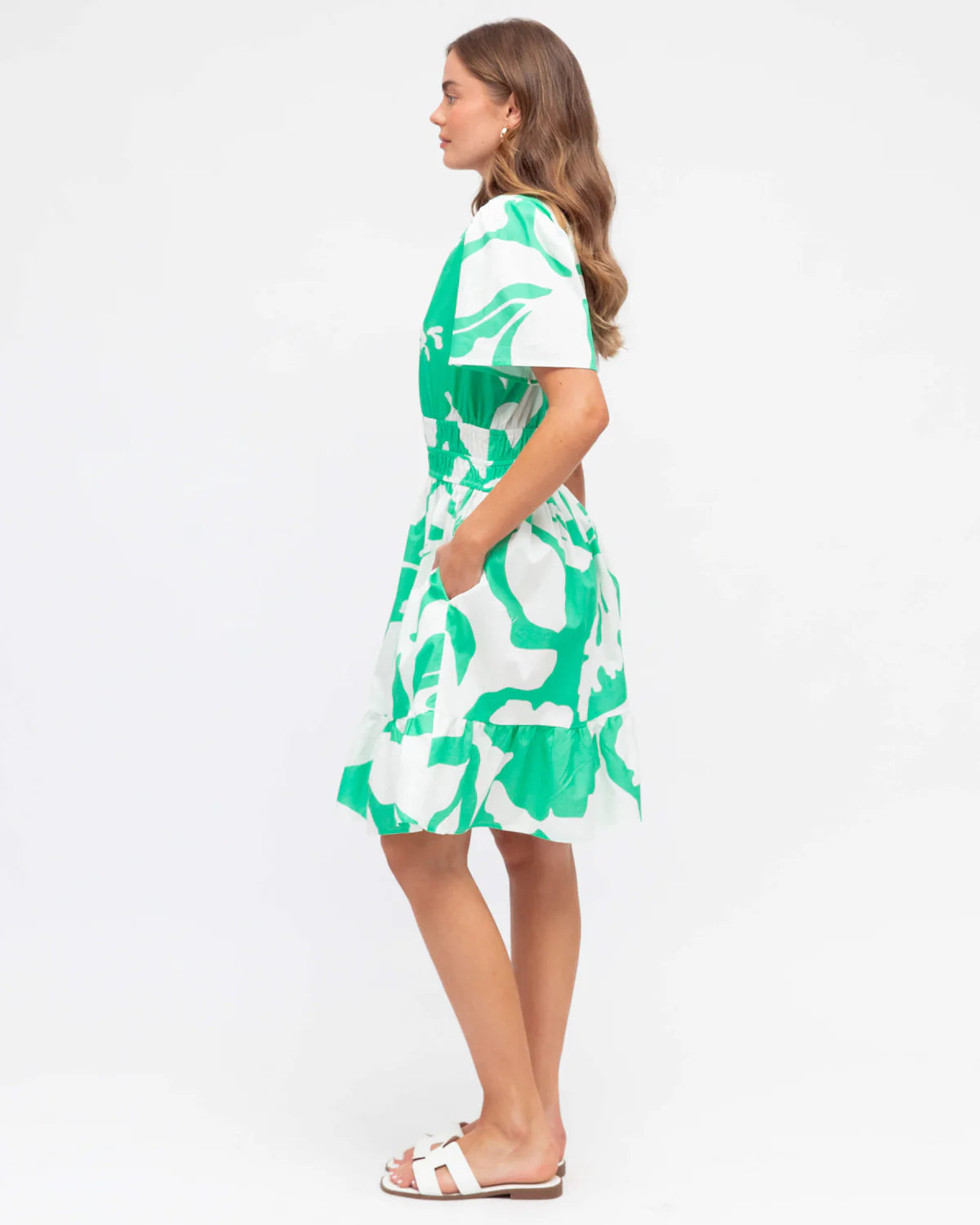 Label of Love Green Mini Dress