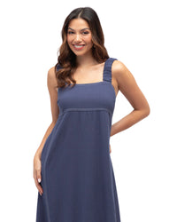 Label of Love Stitched Up Dress Washed Indigo