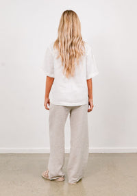 Soul Sparrow Linen Pants Oatmeal
