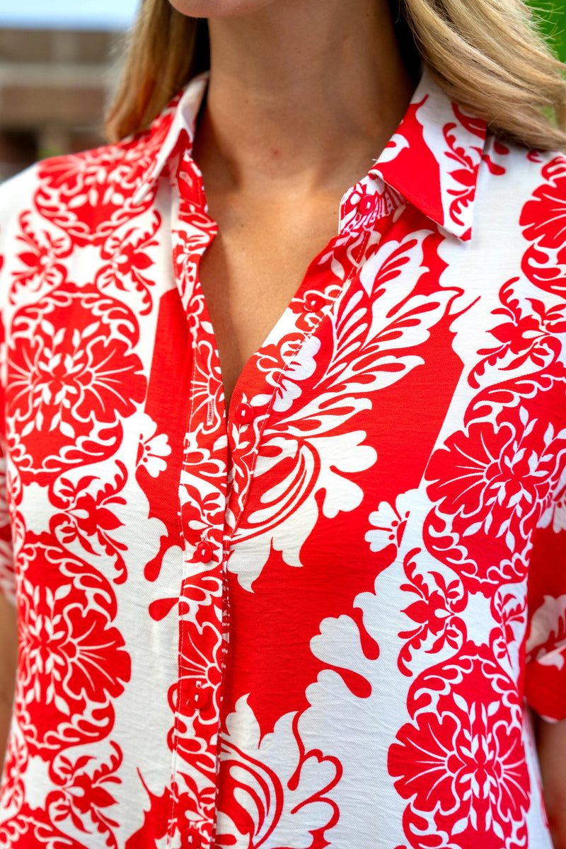 Boho Australia Dress Red