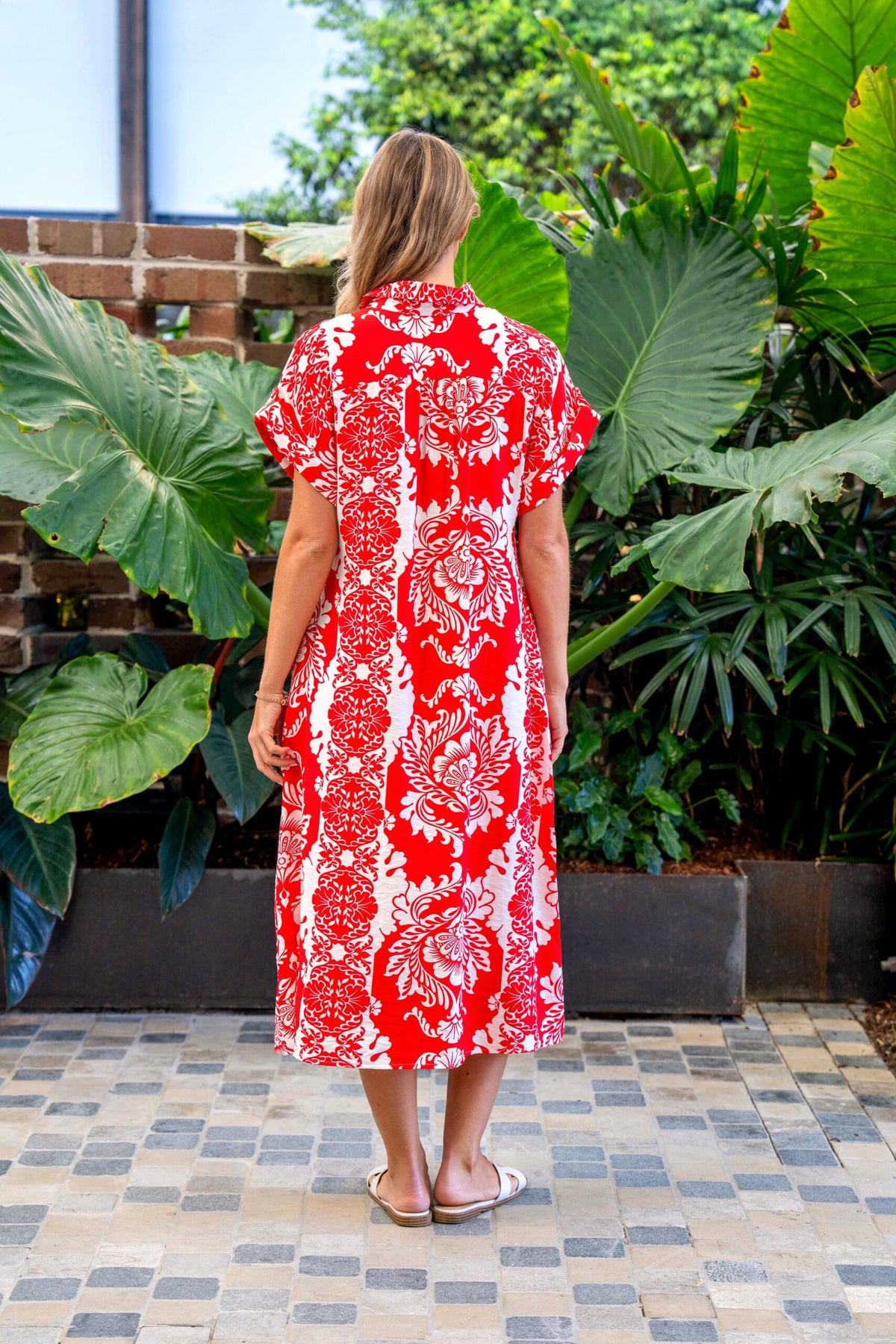 Boho Australia Dress Red