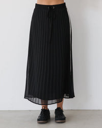 Label of Love Pleated Midi Skirt