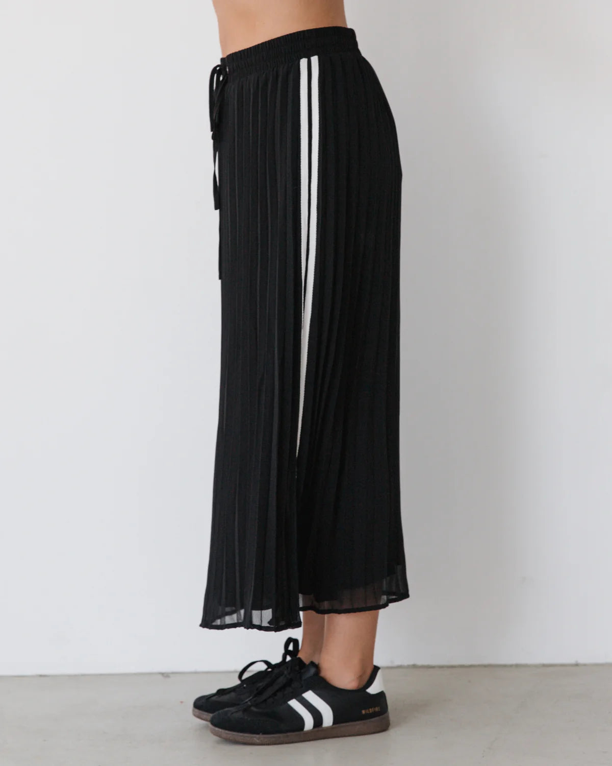Label of Love Pleated Midi Skirt