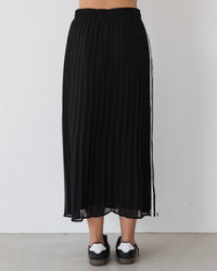 Label of Love Pleated Midi Skirt