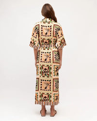 Tiled in Tuscany Maxi Dress Label of Love