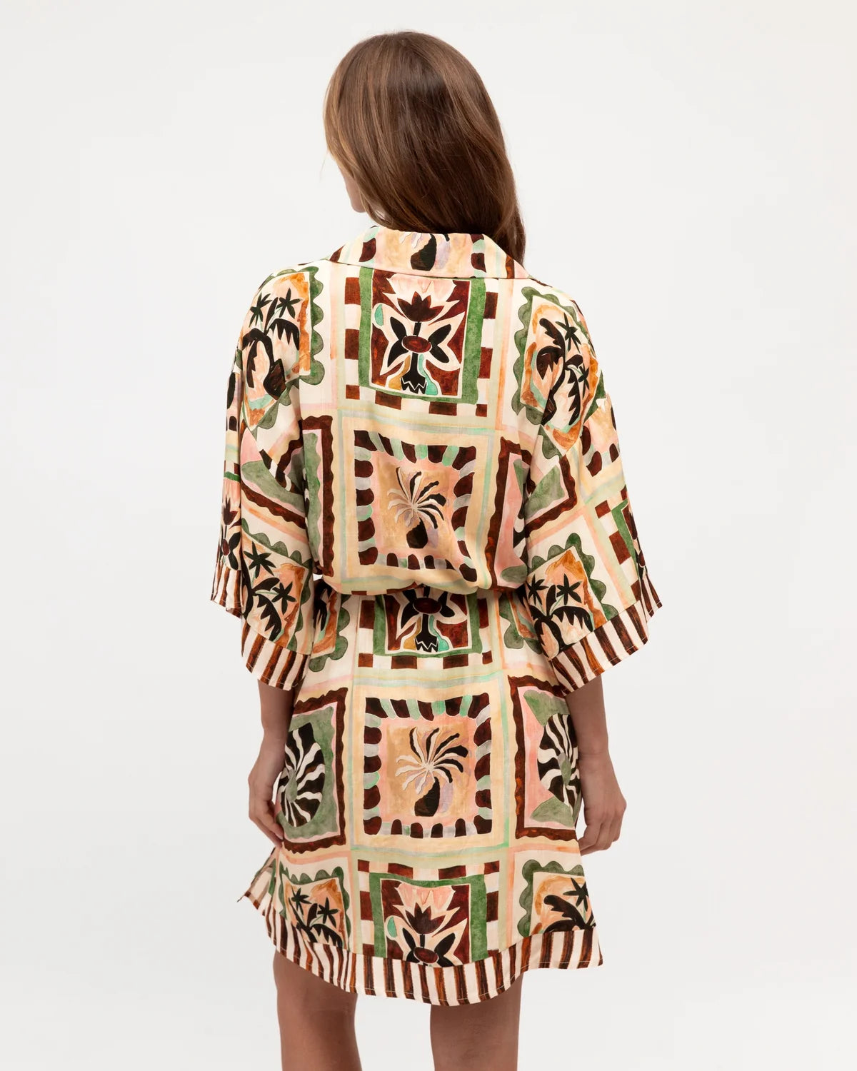 Tiled in Tuscany Dress Label of Love