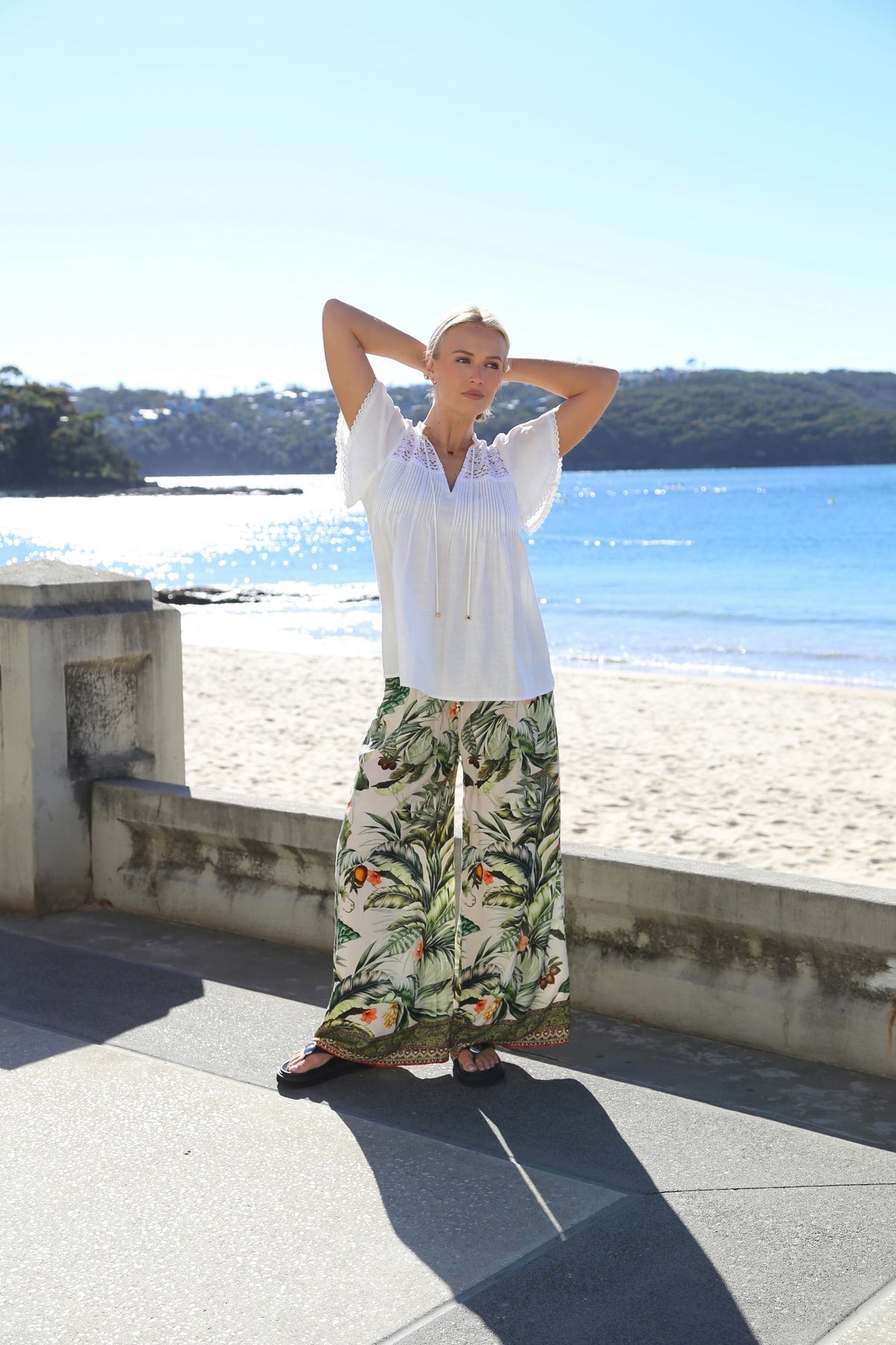 Tropics Pants Salty Bright