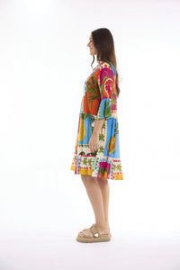 Isla Frill Dress Escape by Orientique