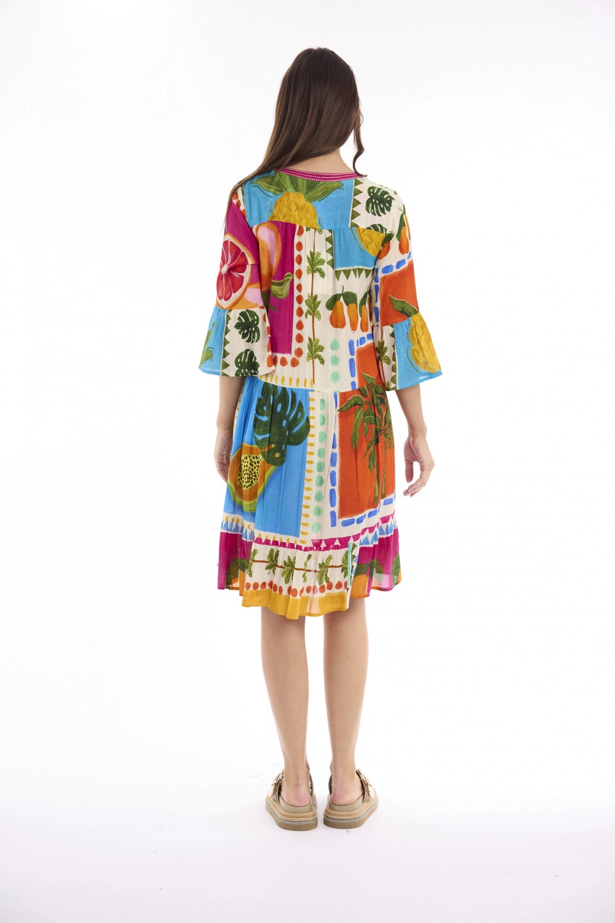 Isla Frill Dress Escape by Orientique