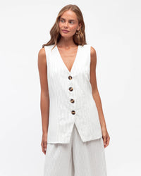 Label of Love Vest White