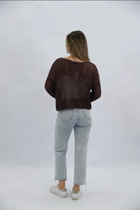 Worthier Palm Knit Chocolate